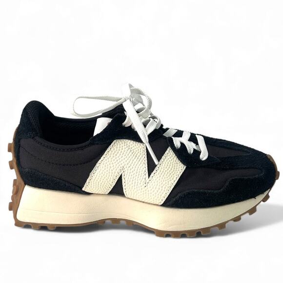 New Balance X Anthropologie 6 sneakers Runners Shoe Lug Platform Black Wedge - Picture 2 of 7